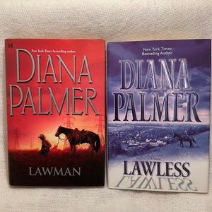 2 Books by Diana Palmer Hardcover